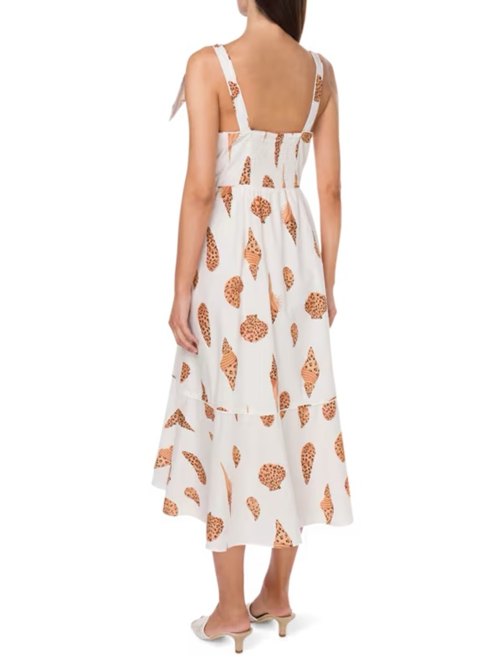 NWT Farm Rio Leopard Shell Midi Dress - Picture 2 of 8